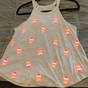 Disney Minnie Ice Cream Cone Flowy Tank Top! 🍦 💖